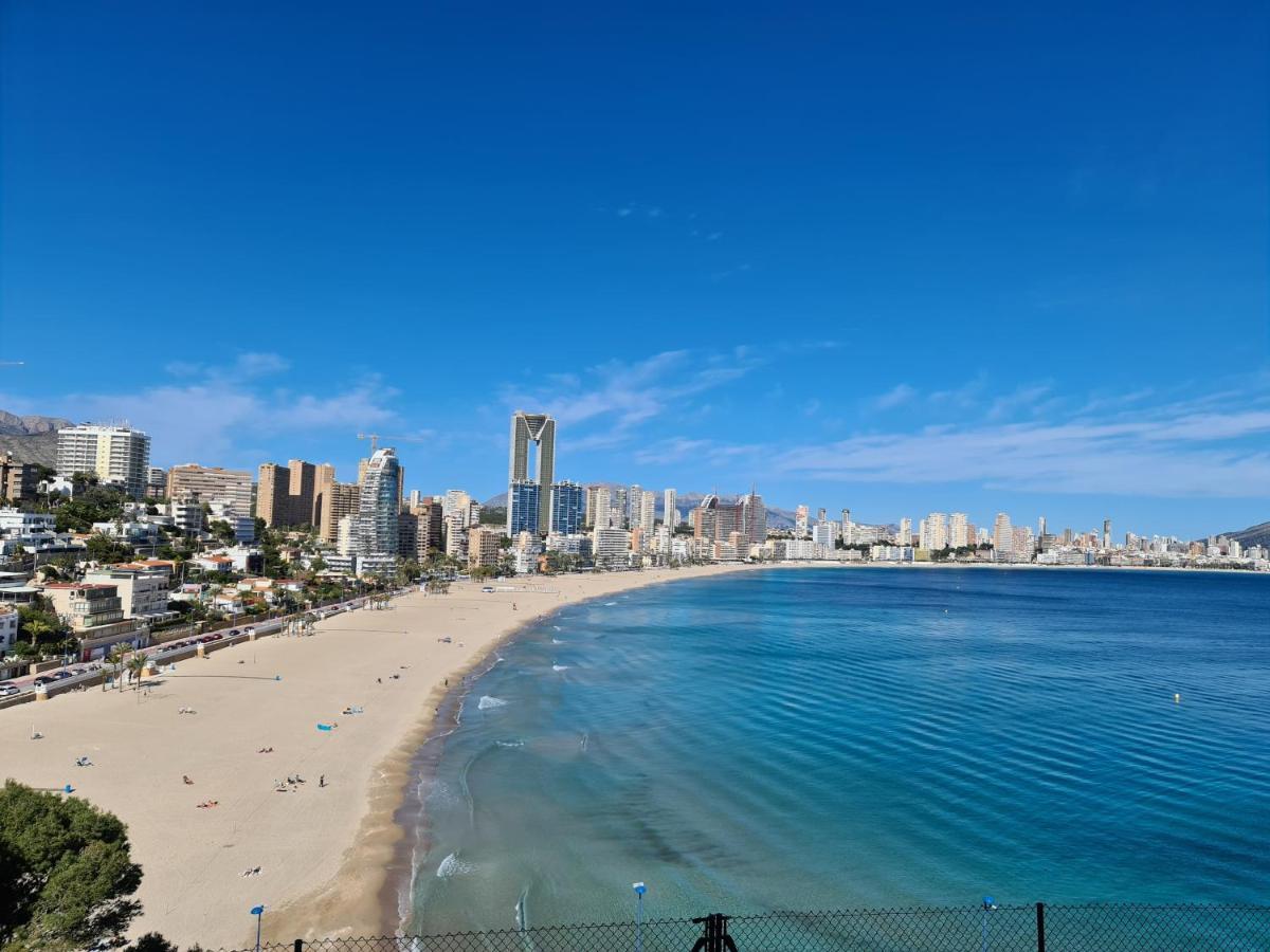 Bonito Triplex Con Increibles Vistas Villa Benidorm Bagian luar foto