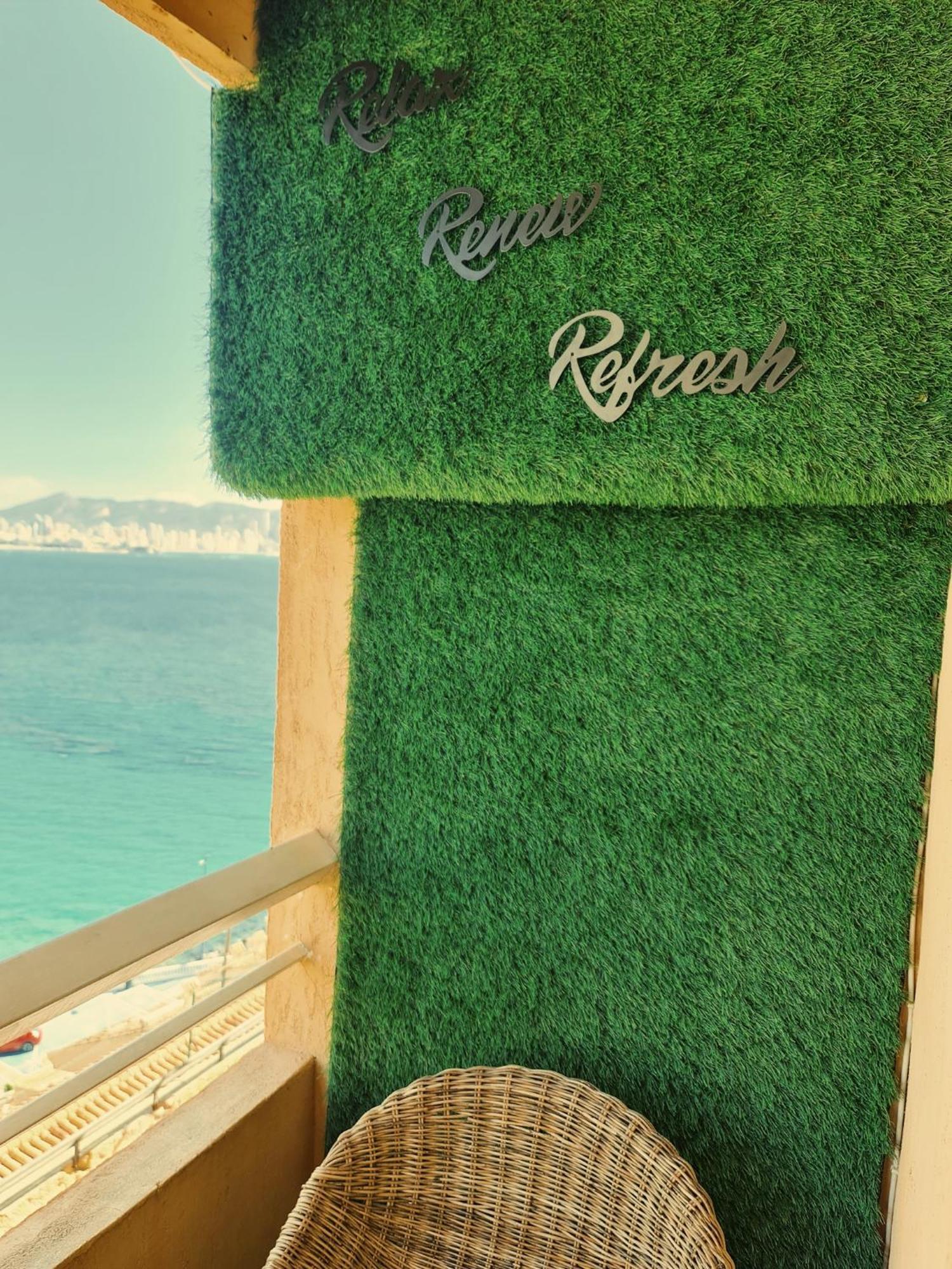 Bonito Triplex Con Increibles Vistas Villa Benidorm Bagian luar foto